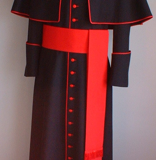 Monsignor Cassock | CROWNEX - Robes,Clerical Apparel,Legal Attire